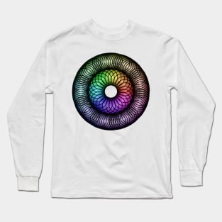 Color Wheel Long Sleeve T-Shirt